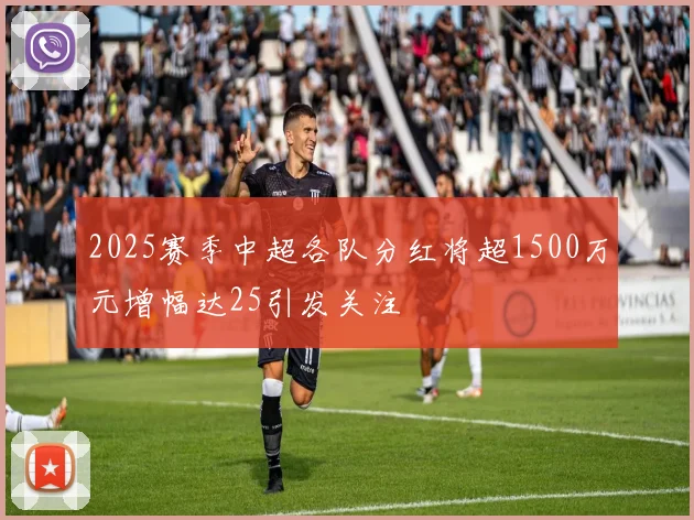 2025赛季中超各队分红将超1500万元增幅达25引发关注